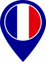 France Color Pin