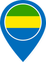 Gabon Color Pin