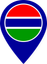 Gambia Color Pin