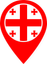 Georgia Color Pin