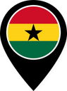 Ghana Color Pin