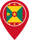Grenada Color Pin