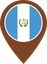 Guatemala Color Pin