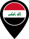 Iraq Color Pin