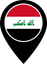 Iraq Color Pin