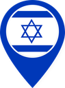 Israel Color Pin