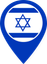 Israel Color Pin