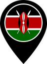 Kenya Color Pin