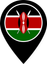 Kenya Color Pin