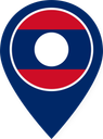 Laos Color Pin