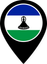 Lesotho Color Pin