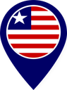 Liberia Color Pin