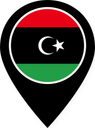 Libya Color Pin