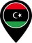 Libya Color Pin