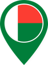 Madagascar Color Pin