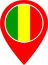 Mali Color Pin