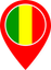 Mali Color Pin