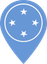 Micronesia Color Pin