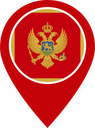 Montenegro Color Pin