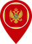 Montenegro Color Pin