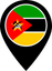 Mozambique Color Pin