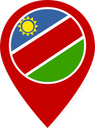 Namibia Color Pin