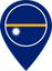Nauru Color Pin