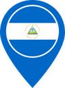 Nicaragua Color Pin