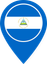 Nicaragua Color Pin