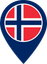 Norway Color Pin