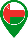 Oman Color Pin