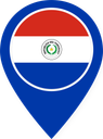 Paraguay Color Pin
