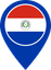 Paraguay Color Pin