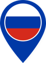 Russia Color Pin