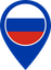 Russia Color Pin