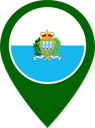 San Marino Color Pin
