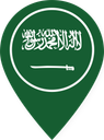 Saudi Arabia Color Pin