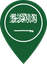 Saudi Arabia Color Pin