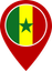 Senegal Color Pin