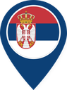 Serbia Color Pin