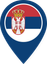 Serbia Color Pin