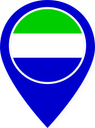 Sierra Leone Color Pin