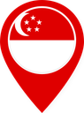 Singapore Color Pin