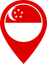 Singapore Color Pin
