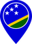 Solomon Islands Color Pin