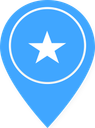 Somalia Color Pin