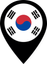 South Korea Color Pin