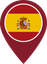 Spain Color Pin