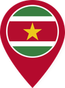 Suriname Color Pin