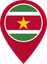 Suriname Color Pin